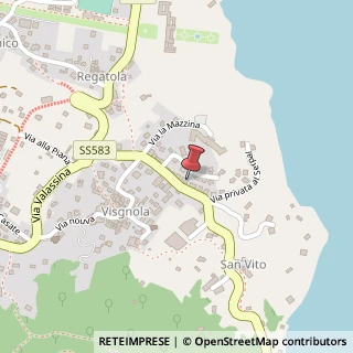 Mappa Via privata dei resec 1, 22021 Bellagio, Como (Lombardia)