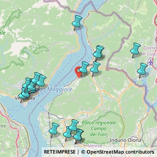 Mappa Via Belmonte, 21010 Porto Valtravaglia VA, Italia (10.531)