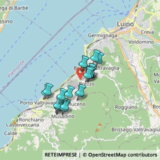 Mappa Via Belmonte, 21010 Porto Valtravaglia VA, Italia (1.27)