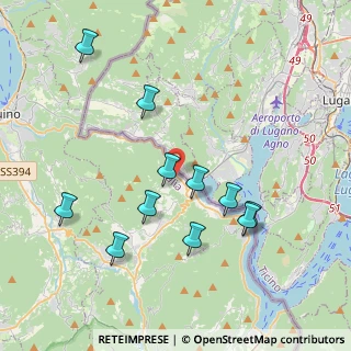 Mappa Via Luino, 21100 Lavena Ponte Tresa VA, Italia (3.90091)