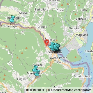 Mappa Via Luino, 21100 Lavena Ponte Tresa VA, Italia (1.53727)