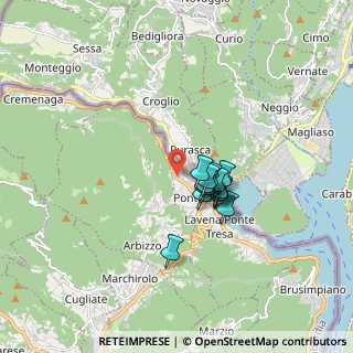 Mappa Via Luino, 21100 Lavena Ponte Tresa VA, Italia (1.11538)