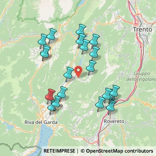 Mappa Via Don Camillo Corradini, 38074 Drena TN, Italia (7.647)