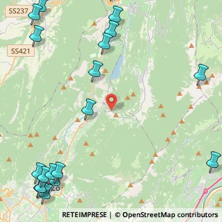 Mappa Via Don Camillo Corradini, 38074 Drena TN, Italia (7.208)