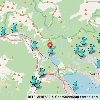 Mappa Via Montebello I, 28802 Mergozzo VB, Italia (6.5275)