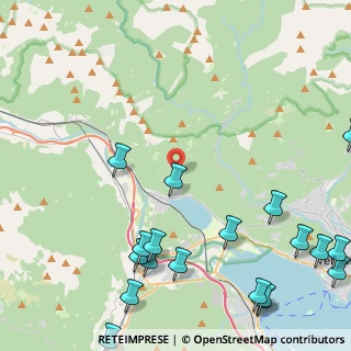 Mappa Via Montebello I, 28802 Mergozzo VB, Italia (6.513)