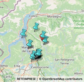 Mappa Via Umberto, 23815 Introbio LC, Italia (11.906)