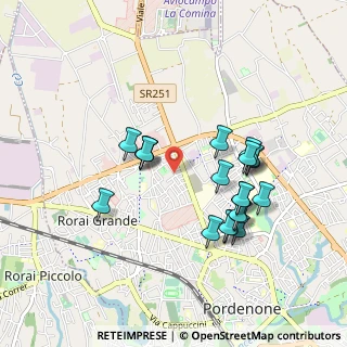Mappa Via Divisione Mario Modotti, 33170 Pordenone PN, Italia (0.8485)