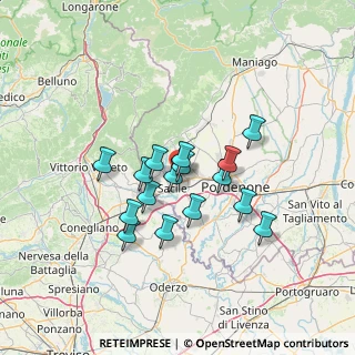 Mappa Via la Croce, 33070 Fontanafredda PN, Italia (10.41313)