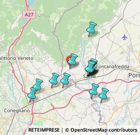 Mappa Via Tambruz, 33070 Caneva PN, Italia (6.06333)