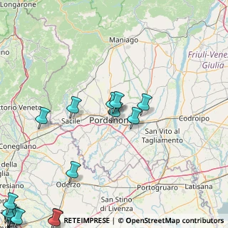Mappa Via Antonio Meucci, 33170 Pordenone PN, Italia (27.22188)