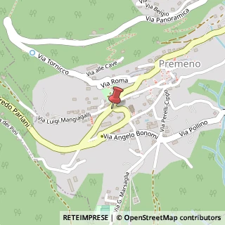 Mappa Via IV Novembre, 1, 28818 Premeno, Verbano-Cusio-Ossola (Piemonte)