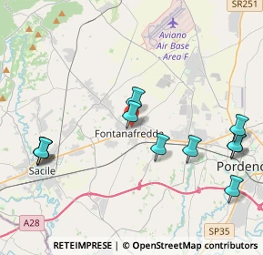 Mappa Via Michelangelo Buonarroti, 33074 Fontanafredda PN, Italia (4.61364)