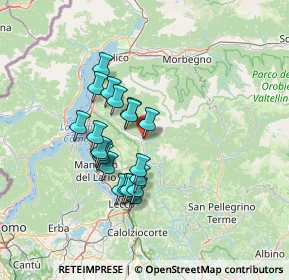 Mappa Introbio, 23815 Introbio LC, Italia (11.4335)