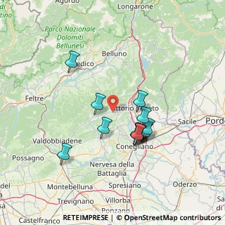 Mappa Via Molino di Fratta, 31020 Tarzo TV, Italia (12.08083)