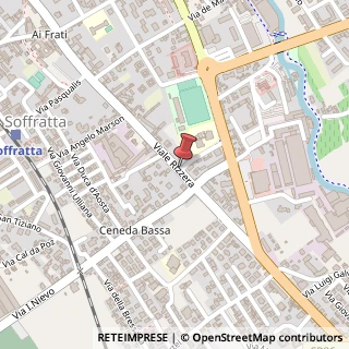 Mappa Via Stadio,  6, 31029 Vittorio Veneto, Treviso (Veneto)