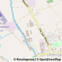 Térkép Pavia di Udine