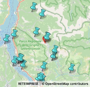 Mappa Via Antonio, 23819 Primaluna LC, Italia (9.5725)