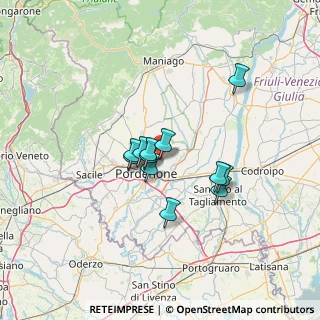 Mappa Via San Pietro, 33084 Cordenons PN, Italia (9.315)