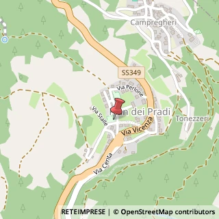 Mappa Via del Bosco, 38049 Pian dei Pradi TN, Italia, 38049 Altopiano della Vigolana, Trento (Trentino-Alto Adige)