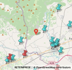 Mappa Via Castello, 33070 Caneva PN, Italia (6.597)