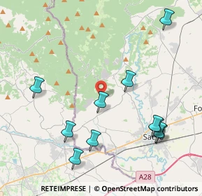 Mappa Via Castello, 33070 Caneva PN, Italia (4.58636)