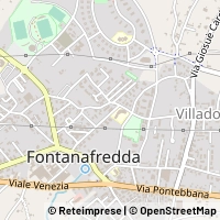 Map Fontanafredda