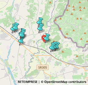 Mappa Via Pittoni, 34071 Cormons GO, Italia (3.30667)