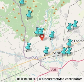 Mappa Strada Canevon, 33070 Caneva PN, Italia (4.00083)