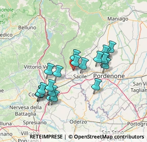 Mappa Strada Canevon, 33070 Caneva PN, Italia (12.50053)