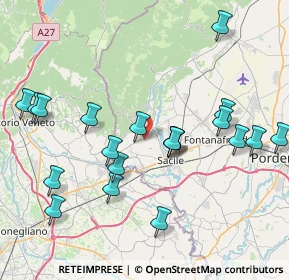 Mappa Strada Canevon, 33070 Caneva PN, Italia (8.61)