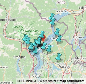 Mappa La Casa dell'Orologiaio, 28823 Ghiffa VB, Italia (9.393)
