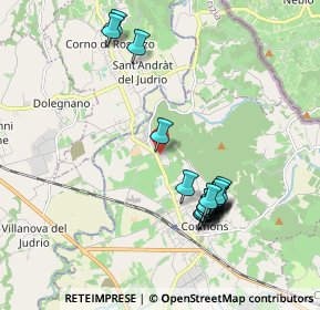 Mappa Via Risorgimento, 34071 Cormons GO, Italia (1.9375)