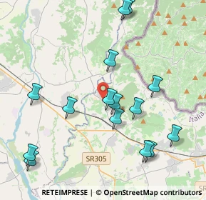 Mappa Via Risorgimento, 34071 Cormons GO, Italia (4.42467)