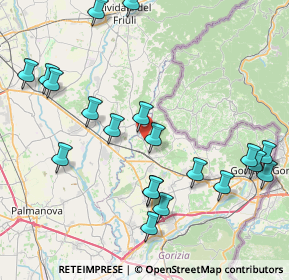 Mappa Via Risorgimento, 34071 Cormons GO, Italia (9.3795)