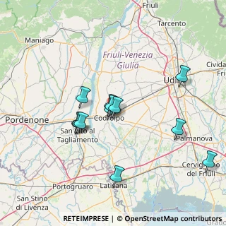 Mappa Via Fratelli Savoia, 33033 Codroipo UD, Italia (12.8725)