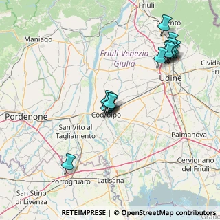 Mappa Via Fratelli Savoia, 33033 Codroipo UD, Italia (15.78941)