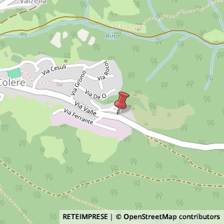 Mappa Via Valle, 59, 24020 Colere, Bergamo (Lombardia)