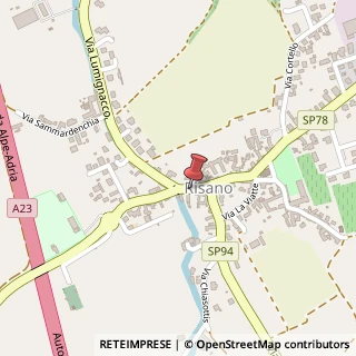 Mappa Via Roggia, 17, 33050 Pavia di Udine, Udine (Friuli-Venezia Giulia)