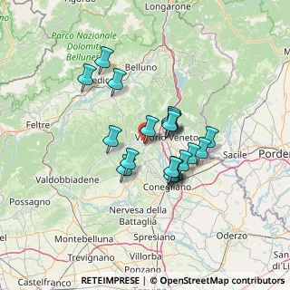 Mappa Via Rujo, 31020 Tarzo TV, Italia (10.41684)