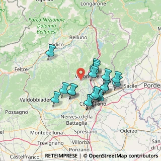Mappa Via Rujo, 31020 Tarzo TV, Italia (10.763)