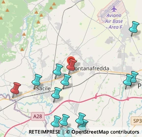 Mappa Sacile Est, 33077 Sacile PN, Italia (5.87313)