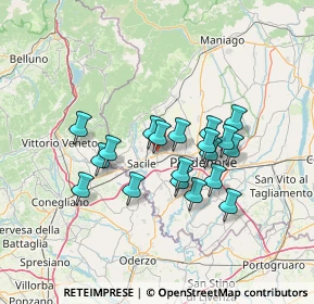 Mappa Sacile Est, 33077 Sacile PN, Italia (11.09632)