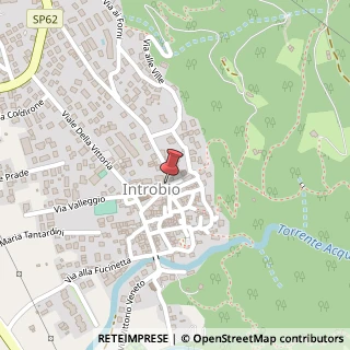 Mappa Piazza C. C. Cavour, 14, 23815 Introbio, Lecco (Lombardia)