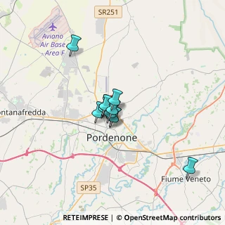 Mappa Via F. S. Nitti, 33170 Pordenone PN, Italia (1.92545)
