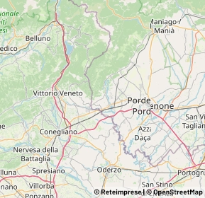 Mappa 33070 Caneva PN, Italia (17.49917)