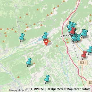 Mappa Località Bressa, 31020 Tarzo TV, Italia (5.3845)