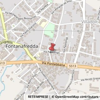 Mappa Via Pastrengo, 18, 33074 Fontanafredda, Pordenone (Friuli-Venezia Giulia)