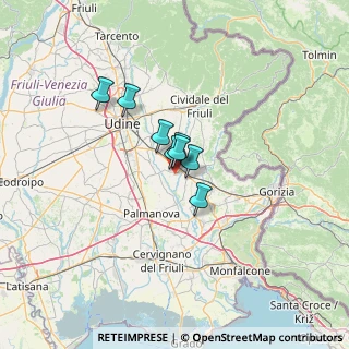 Mappa Via Giuseppe Parini, 33044 Manzano UD, Italia (16.05727)