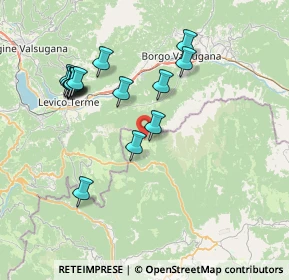 Mappa Località Cima Larici, 36012 Asiago VI, Italia (7.444)